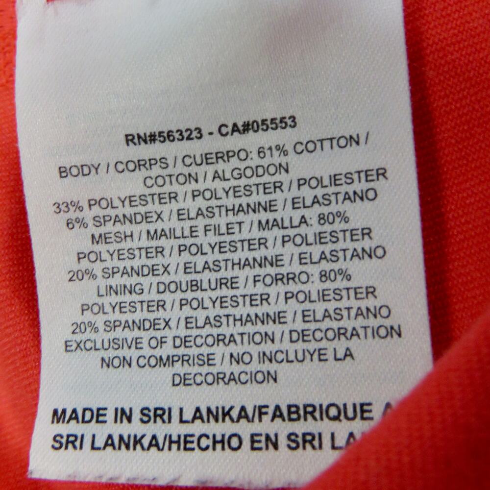 Nike Y2k Coral Pink Tank Top Racerback Spaghetti Strap Athletic Medium - Picture 6 of 7